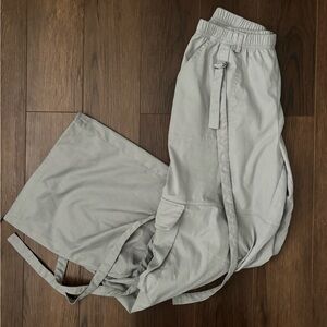 Gray Cargo Pants